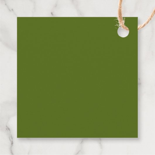 Kürbis und Beeren brauner Fall Glückwunsch Ernteda Geschenkanhänger (Rückseite)