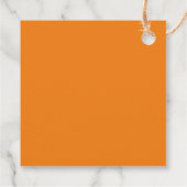 Kürbis und Beeren Orangenfall Glückwunsch Thanksgi Geschenkanhänger (Rückseite)