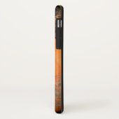 Kürbis und bittersüßes Rebe-Fall-Thema-Monogramm Case-Mate iPhone Hülle (Hinten/Links)