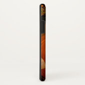 Kürbis und bittersüßes Rebe-Fall-Thema-Monogramm Case-Mate iPhone Hülle (Hinten/Rechts)