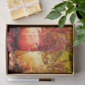 Kürbis und Fall Pflanze Vintage Entkopplung Seidenpapier (Geschenk)