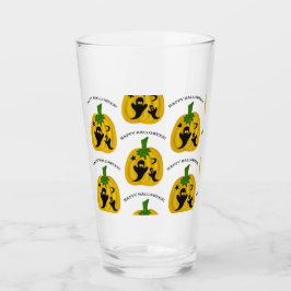 Kürbis und Geister Glas