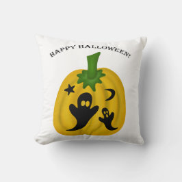 Kürbis und Geister Kissen