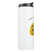 Kürbis und Geister Thermosbecher (Nach links gedreht)