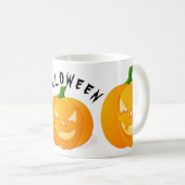 Kürbis und Halloween-Tasse Kaffeetasse (VorderseiteRechts)