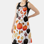 Kürbis und Herbstlaub Schürze (InSitu)