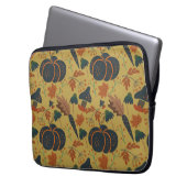 Kürbis und Karotten nahtlos Laptopschutzhülle (Vorderseite Links)