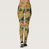 Kürbis und Karotten nahtlos Leggings (Rückseite)
