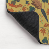 Kürbis und Karotten nahtlos Mousepad (Ecke)
