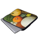 Kürbis und Kürbis Laptopschutzhülle (Vorne Knopf)