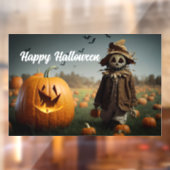 Kürbis- und Kürbisfenster Fensteraufkleber (Blatt 2)