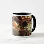 Kürbis und Mummeranzeige im Herbst Tasse (VorderseiteRechts)