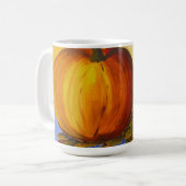 Kürbis und Nüsse Kaffeetasse (Vorderseite Links)