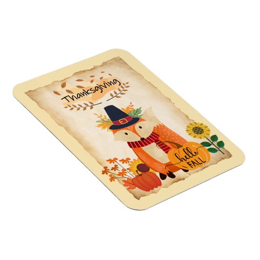 Kürbis und Sonnenblumen aus dem Erntedank Herbst Magnet (Rechte Seite)