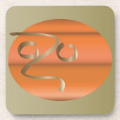 Kürbis Untersetzer (Vorderseite)