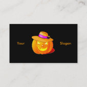 Kürbis Visitenkarte (Rückseite)