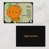 Kürbis-Visitenkarte Visitenkarte (Vorne/Hinten)