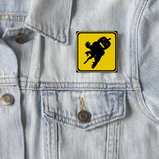 Kürbis vorbei! button (Beispiel)