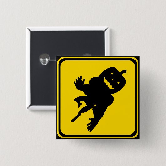 Kürbis vorbei! button (Vorne & Hinten)