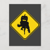 Kürbis vorbei! postkarte (Vorderseite)