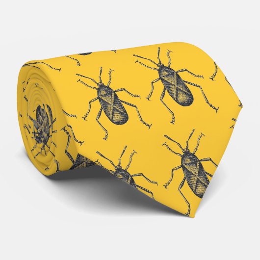 Kürbis-Wanzen-Krawatte Krawatte (Gerollt)