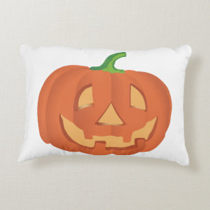 Kürbis zu Halloween 1 Dekokissen