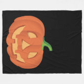 Kürbis zu Halloween 1 Fleecedecke (Vorderseite (Horizontal))