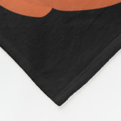 Kürbis zu Halloween 1 Fleecedecke (Ecke)