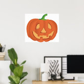 Kürbis zu Halloween 1 Poster (Heimbüro)