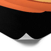 Kürbis zu Halloween 1 Poster (Ecke)