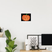 Kürbis zu Halloween 1 Poster (Heimbüro)