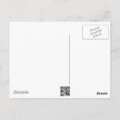 Kürbis zu Halloween 5 Postkarte (Rückseite)