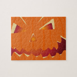 Kürbis zu Halloween 5 Puzzle