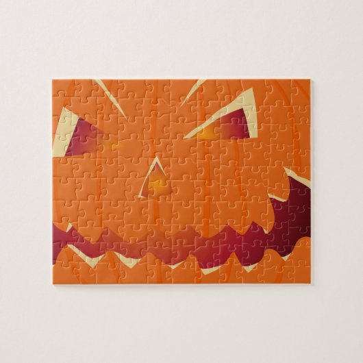 Kürbis zu Halloween 5 Puzzle (Horizontal)
