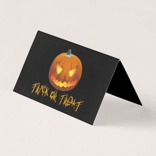 Kürbis zu Halloween 6 (Vorderseite)