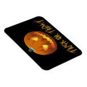 Kürbis zu Halloween 6 Magnet (Rechte Seite)