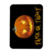 Kürbis zu Halloween 6 Magnet (Vertikal)
