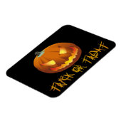 Kürbis zu Halloween 6 Magnet (Linke Seite)