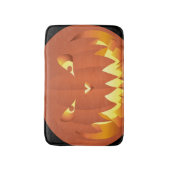 Kürbis zu Halloween... Badematte (Vorderseite Vertikal)