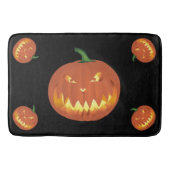 Kürbis zu Halloween... Badematte (Vorderseite)