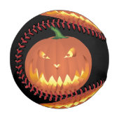 Kürbis zu Halloween... Baseball (Vorderseite Links)
