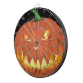 Kürbis zu Halloween... Dartscheibe (Vorderseite rechts)