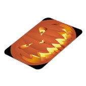 Kürbis zu Halloween... Magnet (Linke Seite)