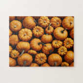 Kürbis zu Halloween Puzzle (Horizontal)