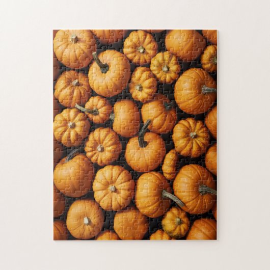 Kürbis zu Halloween Puzzle (Vertikal)