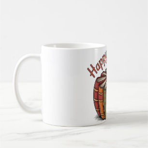 Kürbis zum Geburtstag - Bücherliebhaber Kaffeetasse