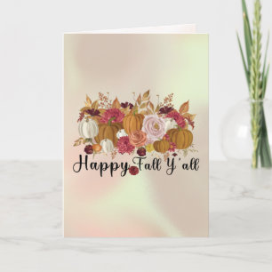 Kürbisauswahl-Team Feiertagskarte