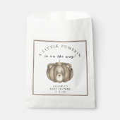 Kürbisbärendusche Geschenktütchen (Vorderseite)