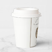 Kürbisbärendusche Pappbecher (Rechts)