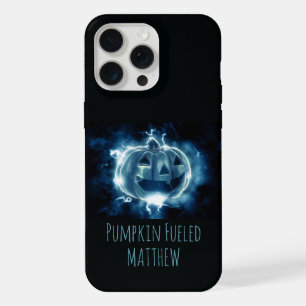 Kürbisbetriebener Halloween-Schwarz iPhone 15 Pro Max Hülle